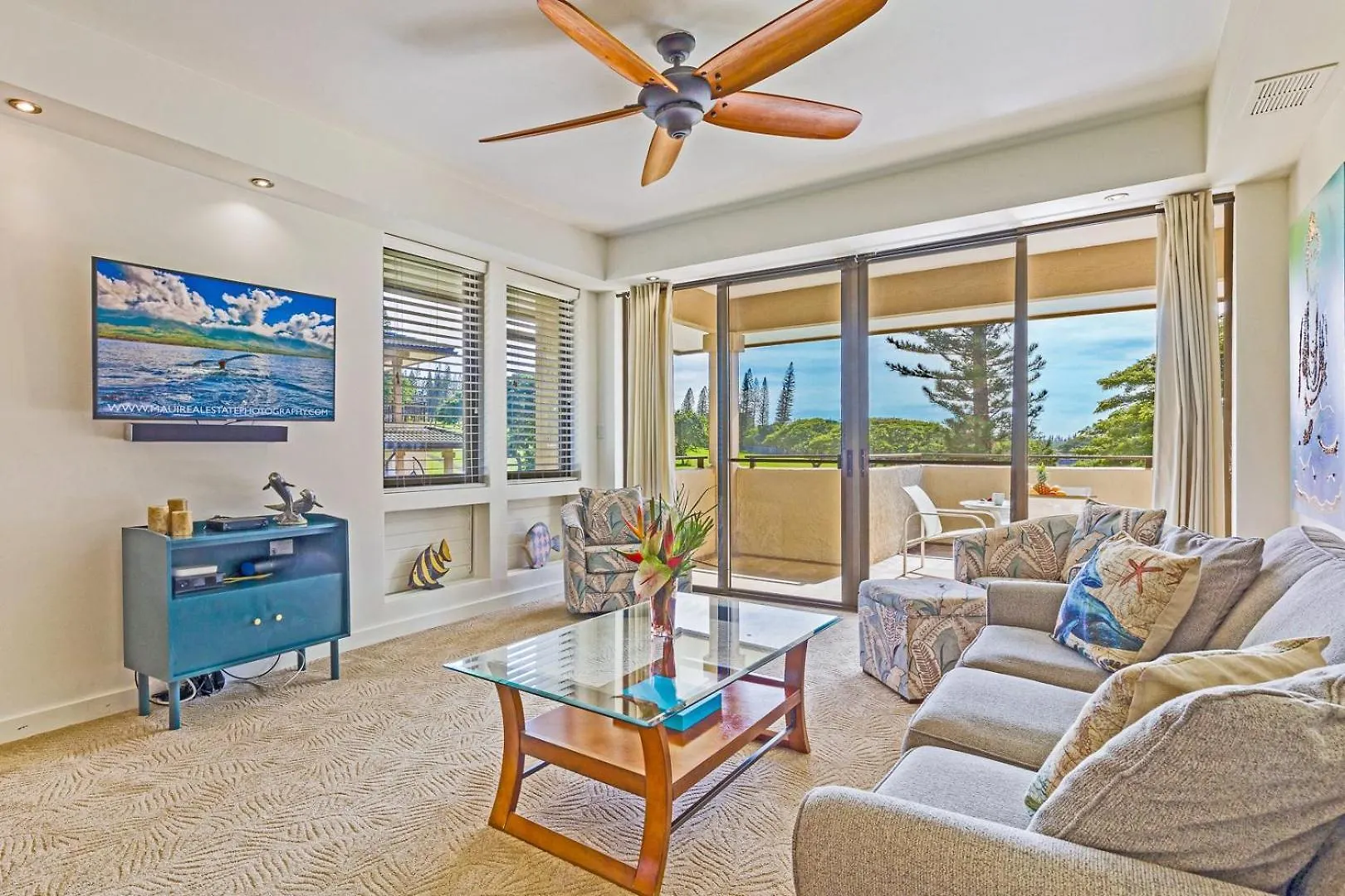 Spacious Lanai Retreat, Kapalua Maui Kahana